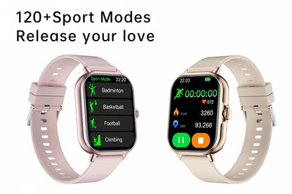 2025 2.01'' Smart Watch Bluetooth Call Play Music Smartwatch Fitness Clock Sport Waterproof Watches for Men Women Iphone Android