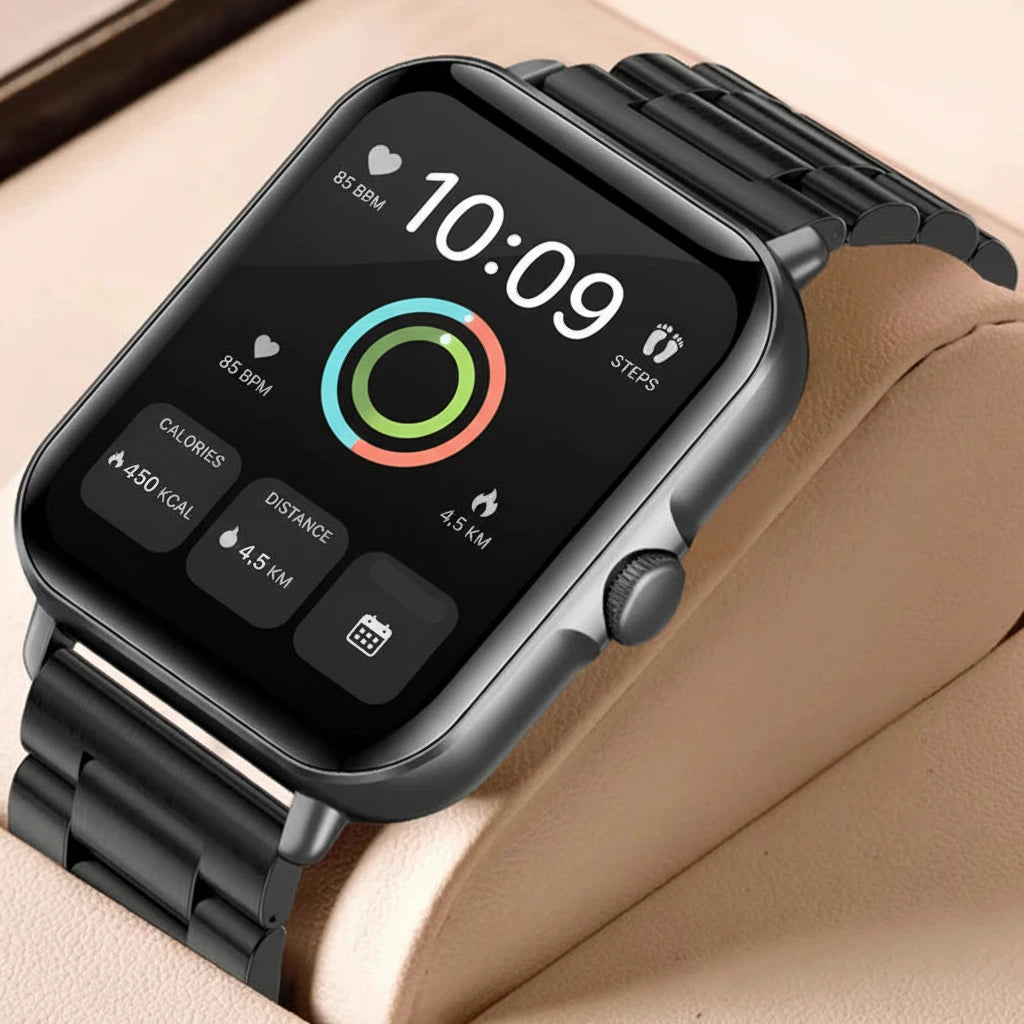 2025 2.01'' Smart Watch Bluetooth Call Play Music Smartwatch Fitness Clock Sport Waterproof Watches for Men Women Iphone Android